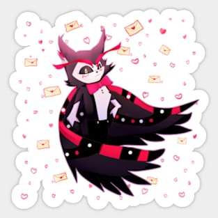 Husk Hotel Hazbin San valentin Sticker